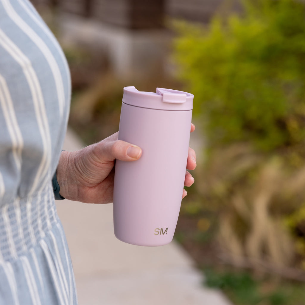 Simple Modern 16 fl oz Insulated Stainless Steel Voyager Coffee Tumbler with Insulated Flip Lid