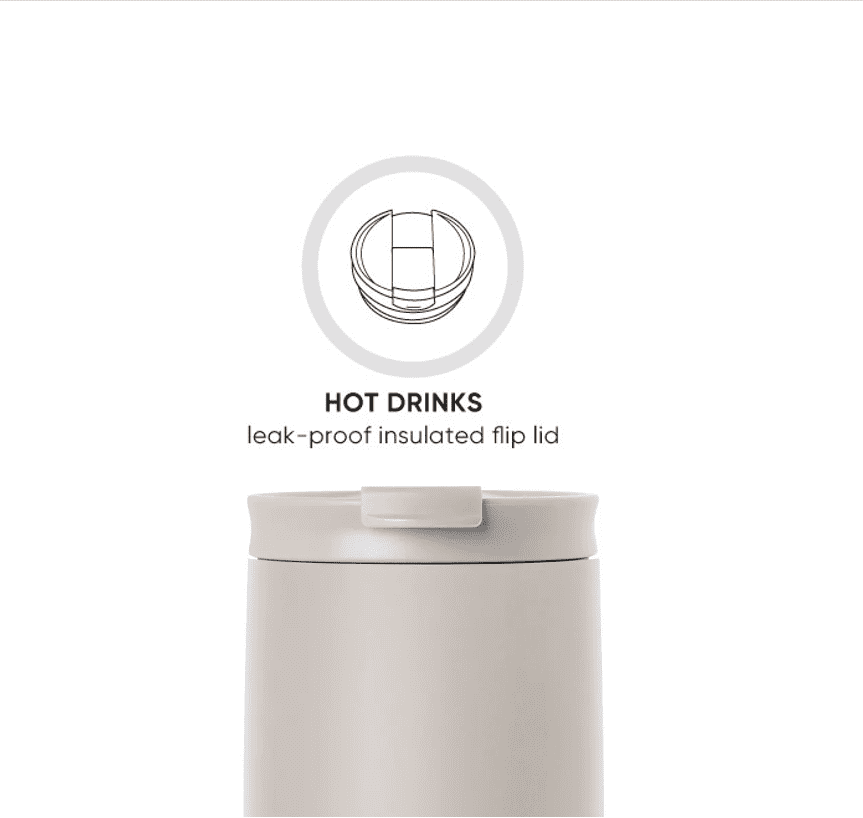 Simple Modern 16 fl oz Insulated Stainless Steel Voyager Coffee Tumbler with Insulated Flip Lid