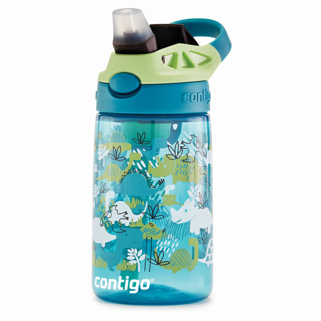 Contigo Kids Straw Water Bottle with AUTOSPOUT Lid, 14oz.