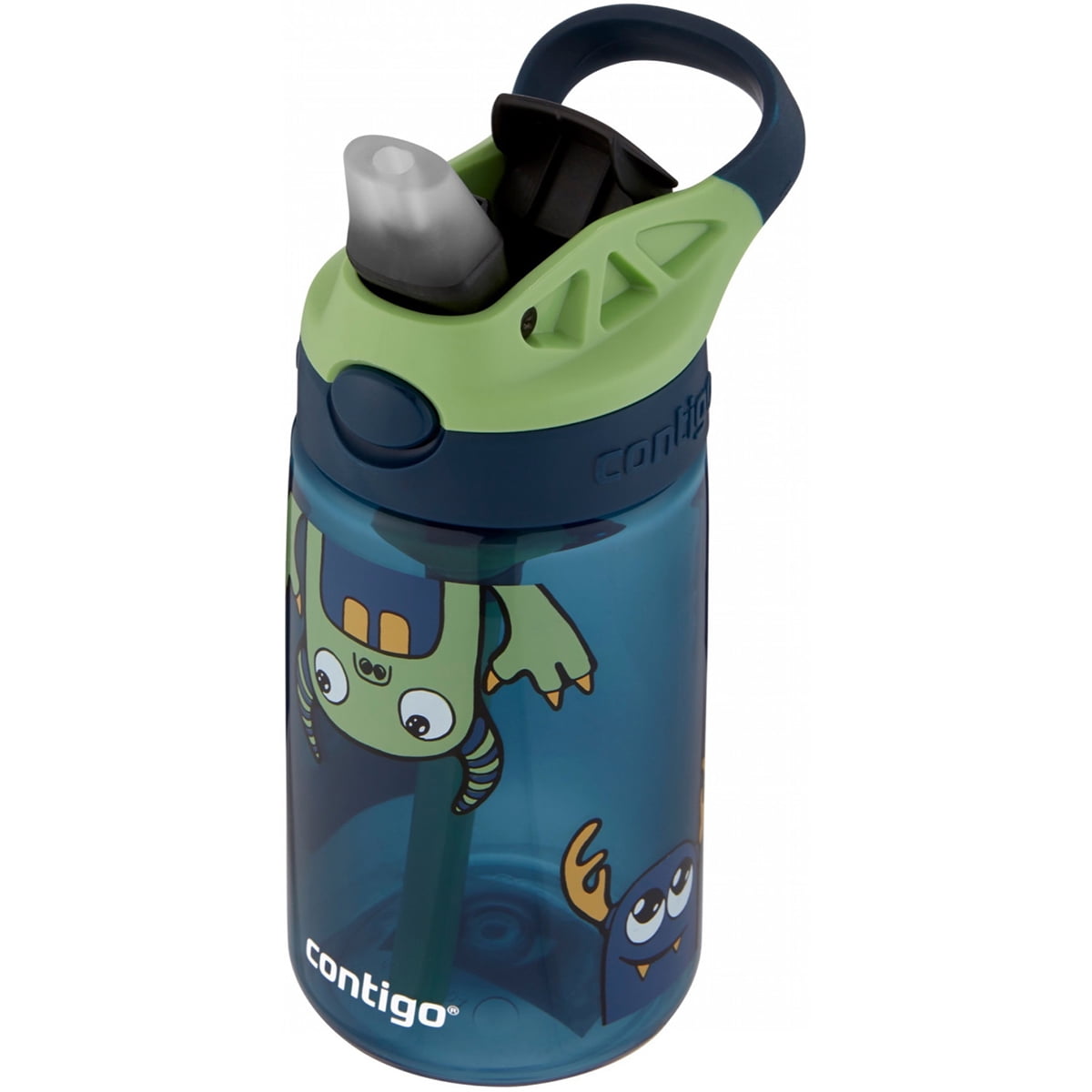 Contigo Kids Straw Water Bottle with AUTOSPOUT Lid, 14oz.