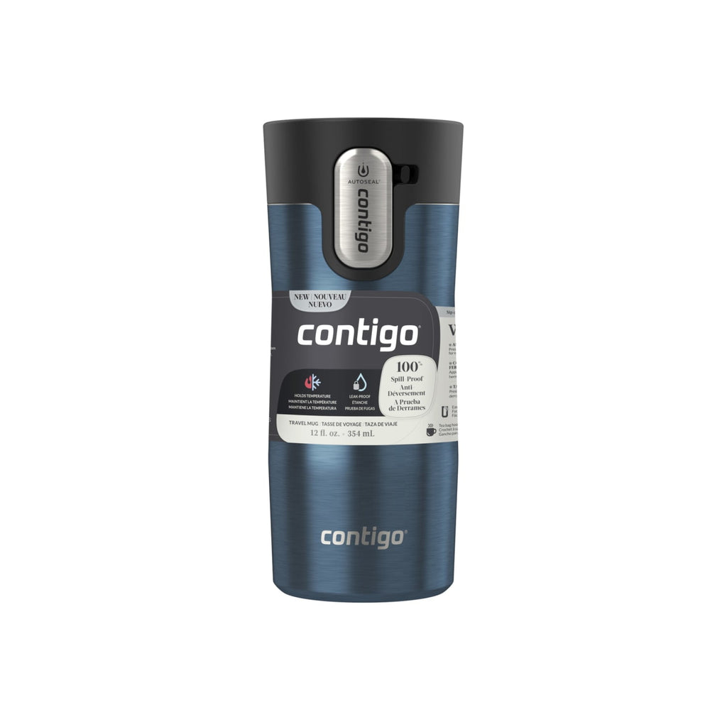 Contigo 12 oz. West Loop 3.0 Insulated Stainless Steel Travel Mug - Blueberry
