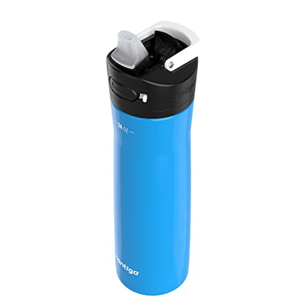 Contigo Ashland 2.0 Water Bottle with AUTOSPOUT Lid, 24oz., Blue Corn