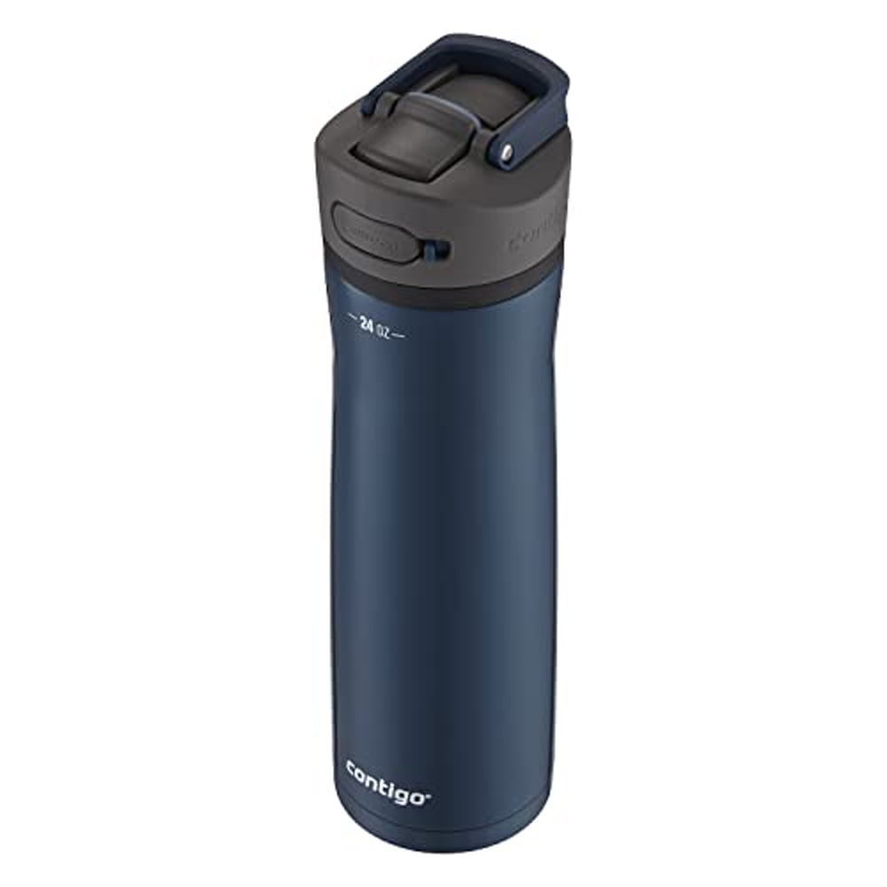 Contigo Ashland 2.0 Water Bottle with AUTOSPOUT Lid, 24oz., Blue Corn