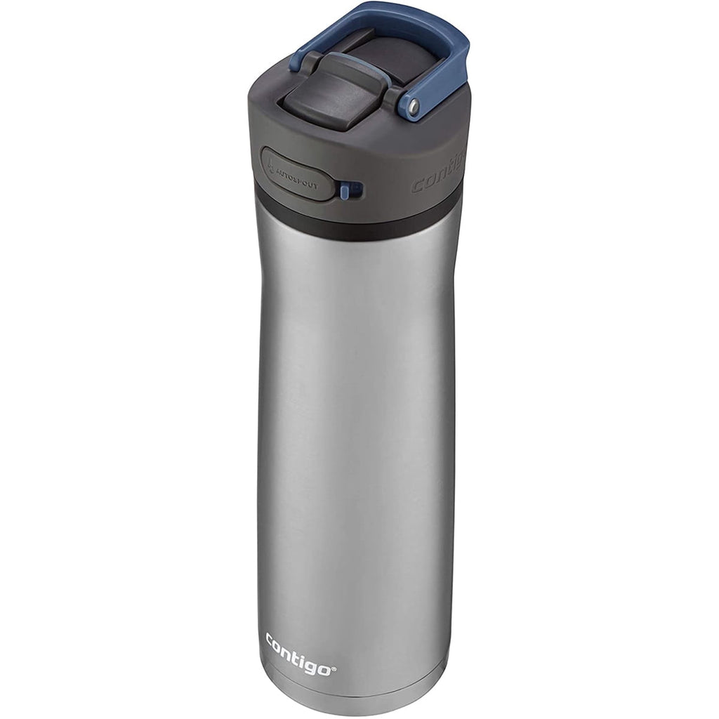 Contigo Ashland 2.0 Water Bottle with AUTOSPOUT Lid, 24oz., Blue Corn