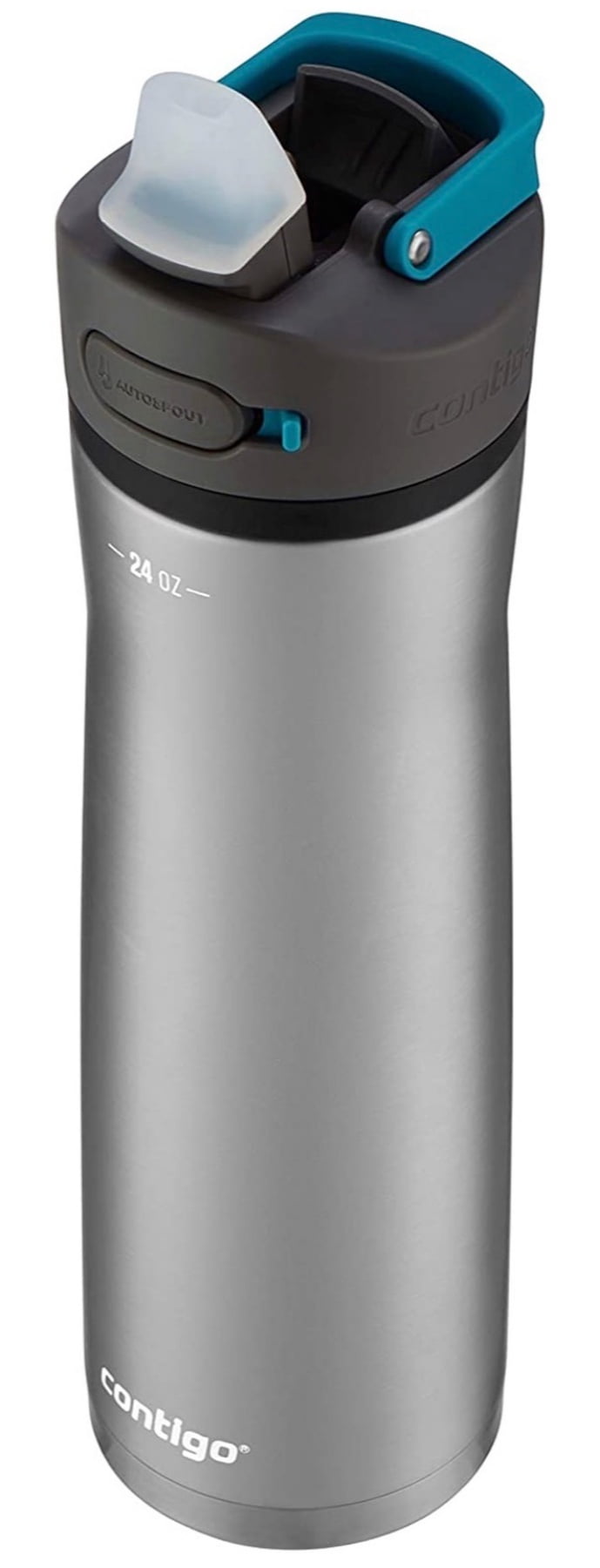 Contigo Ashland 2.0 Water Bottle with AUTOSPOUT Lid, 24oz., Blue Corn