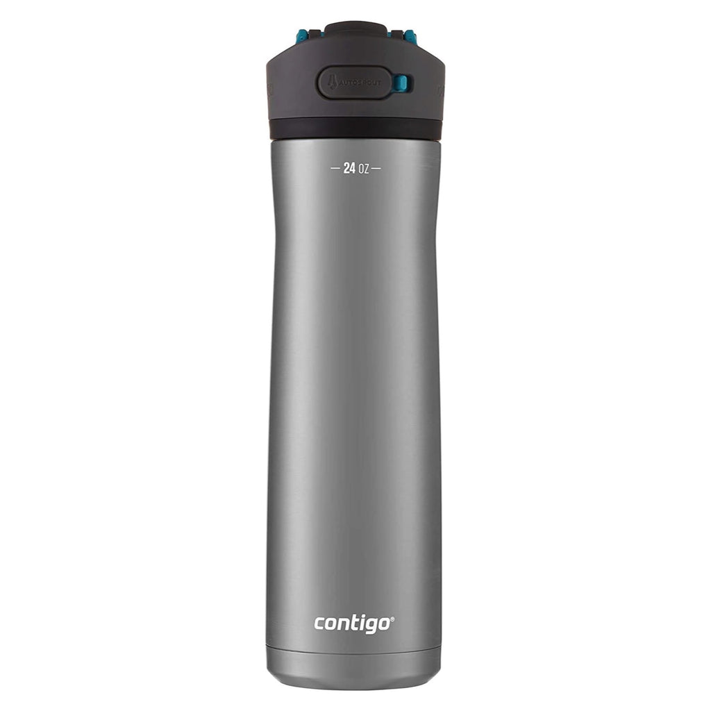 Contigo Ashland 2.0 Water Bottle with AUTOSPOUT Lid, 24oz., Blue Corn