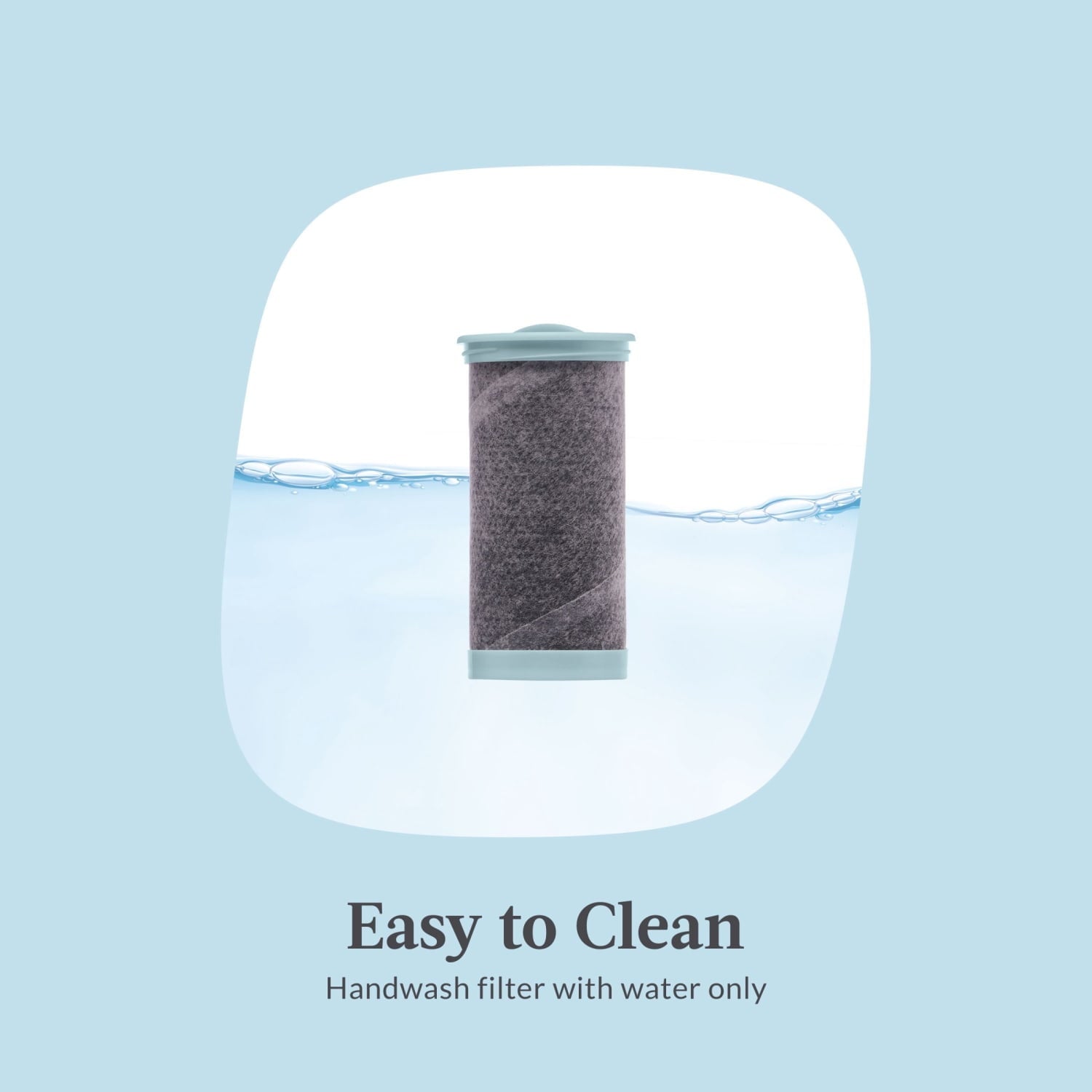 Contigo Clybourn FreeFlow Filter Water Bottle Replacement Filter, 1 Count