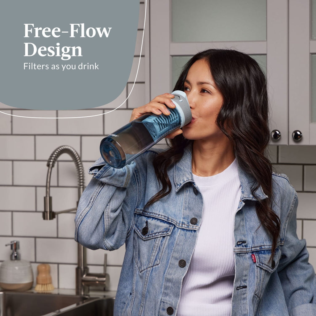 Contigo Clybourn FreeFlow Filter Water Bottle Replacement Filter, 1 Count