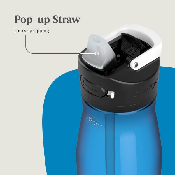 Contigo Ashland 2.0 32 oz Licorice BPA Free Water Bottle