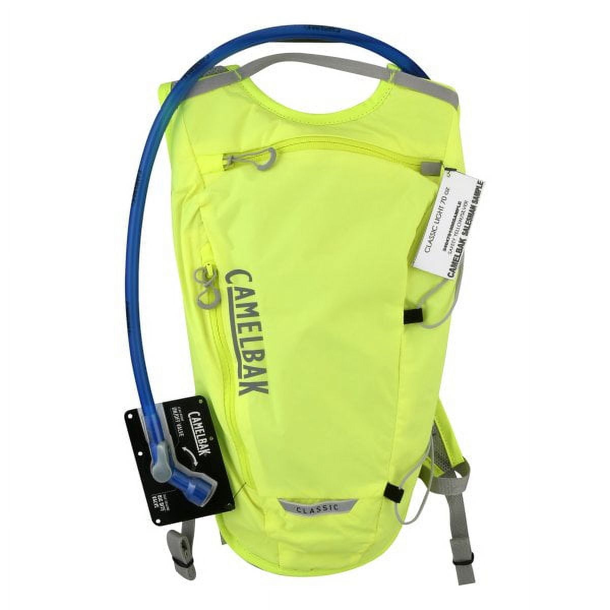 Camelbak Classic Light Hydration Pack Bag Inc Reservior Yellow/Silver 70oz