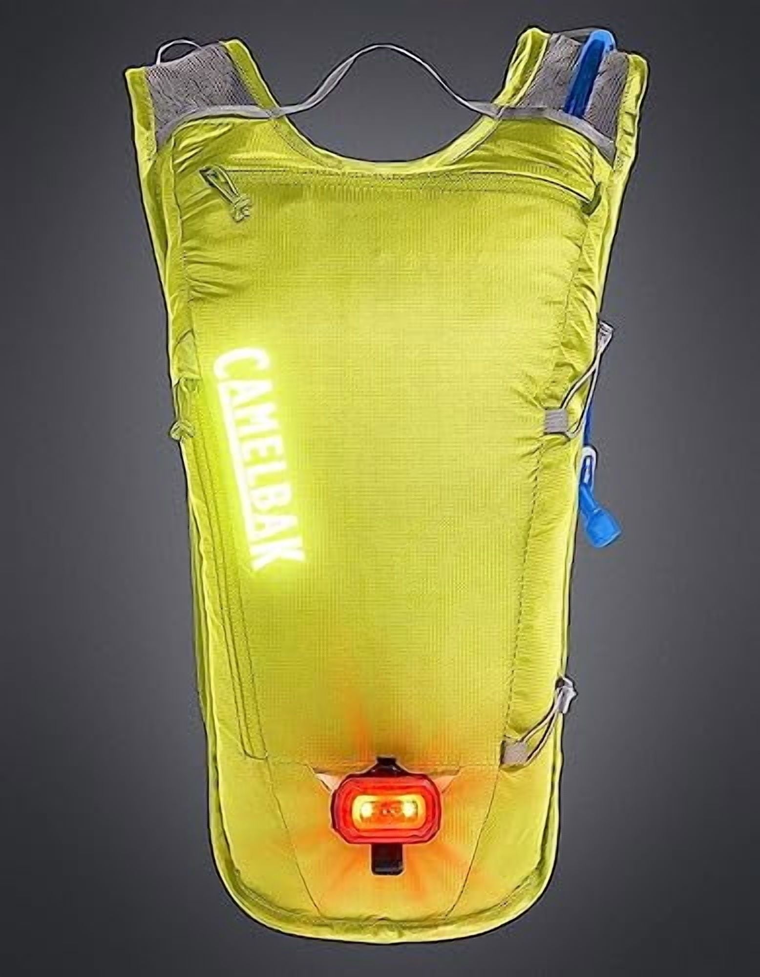 Camelbak Classic Light Hydration Pack Bag Inc Reservior Yellow/Silver 70oz