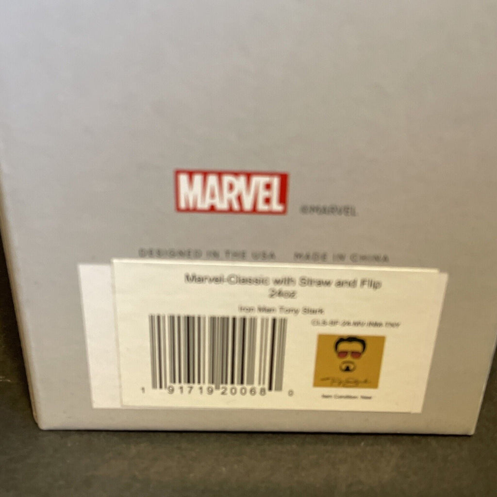 Simple Modern Insulated Iron Man Tony 24oz  Tumbler W/Flip Lid and Straw Lid