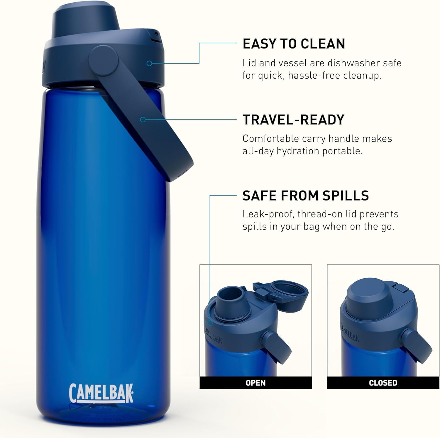 Camelbak Thrive Chug 25oz Bottle, Oxford