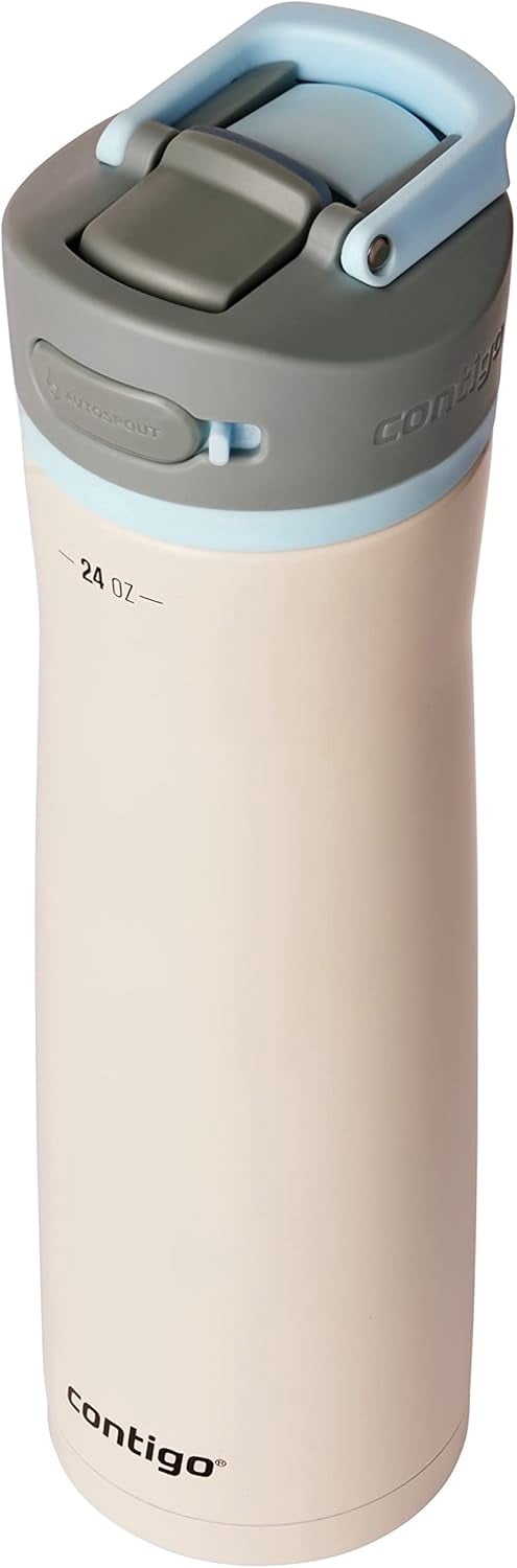 Contigo 24 oz. Wells Chill Stainless Steel Filter Water Bottle - Salt