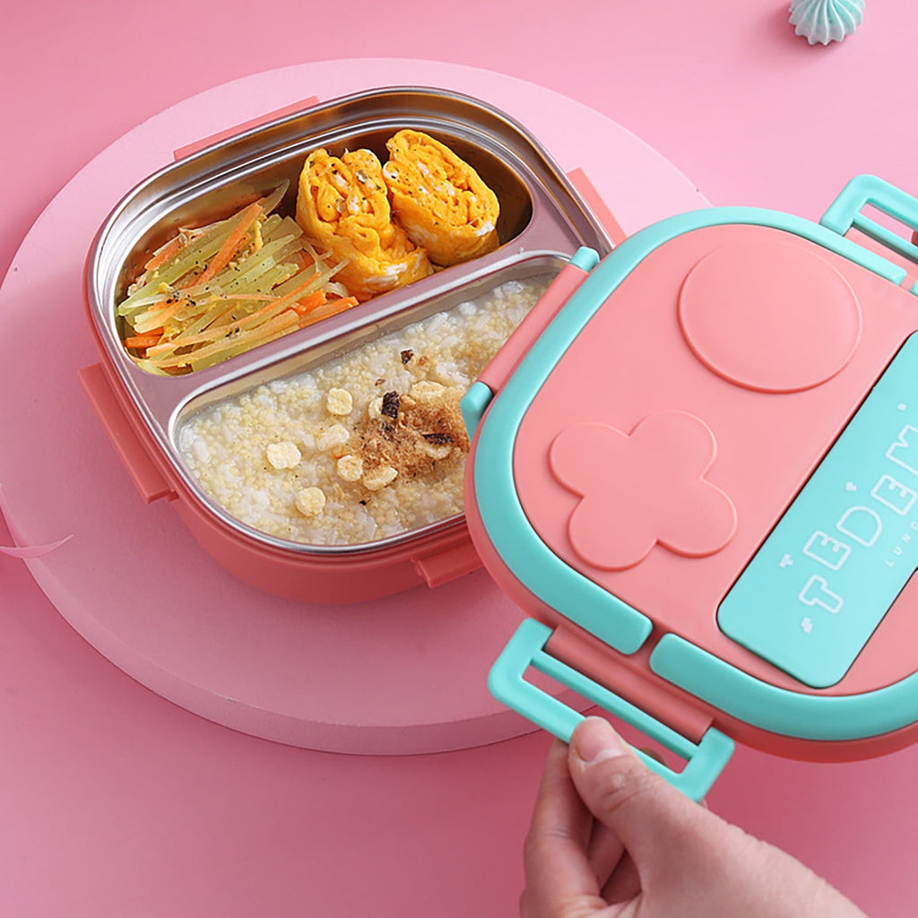 Clearance Items!Ymkly Kitchen Storage,Storage Box,Two Grid Stainless Steel Square Lunch Box ForTravel Office For Girls Boys Portable School Lunch Box Bento Thermal Food ,Contigo Coffee Travel Mug