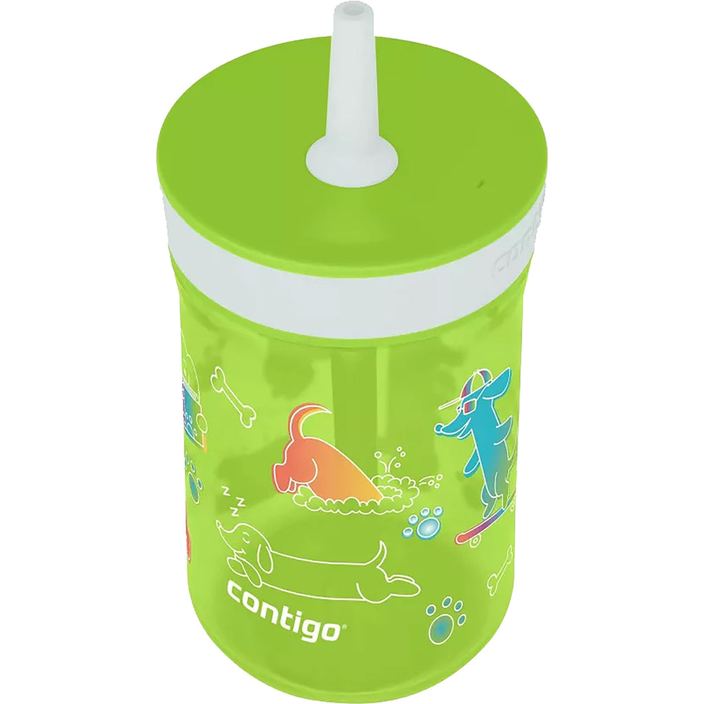 Contigo Kid's 14 oz. Leighton Tumbler with Straw - Juniper/Blue Forest