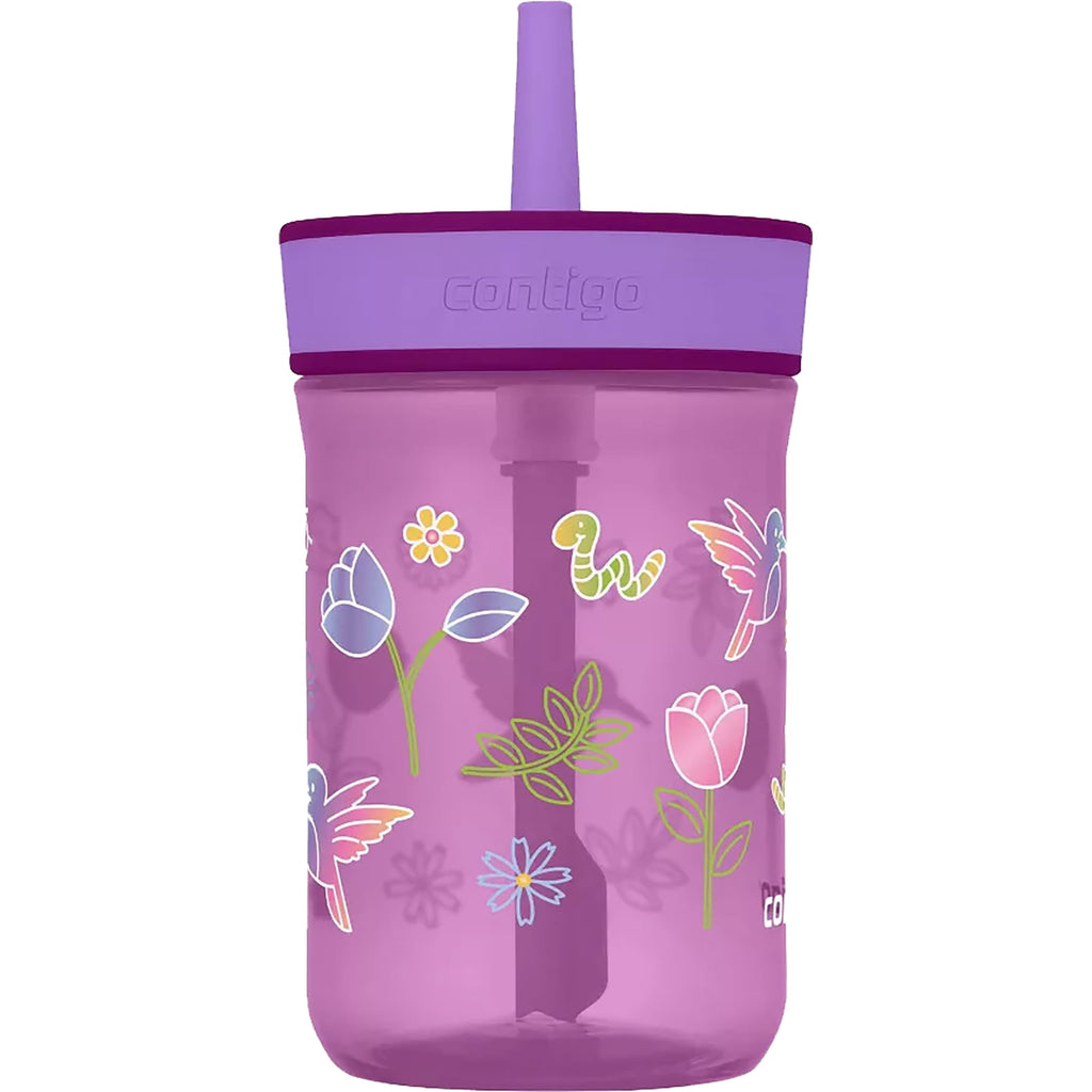 Contigo Kid's 14 oz. Leighton Tumbler with Straw - Juniper/Blue Forest