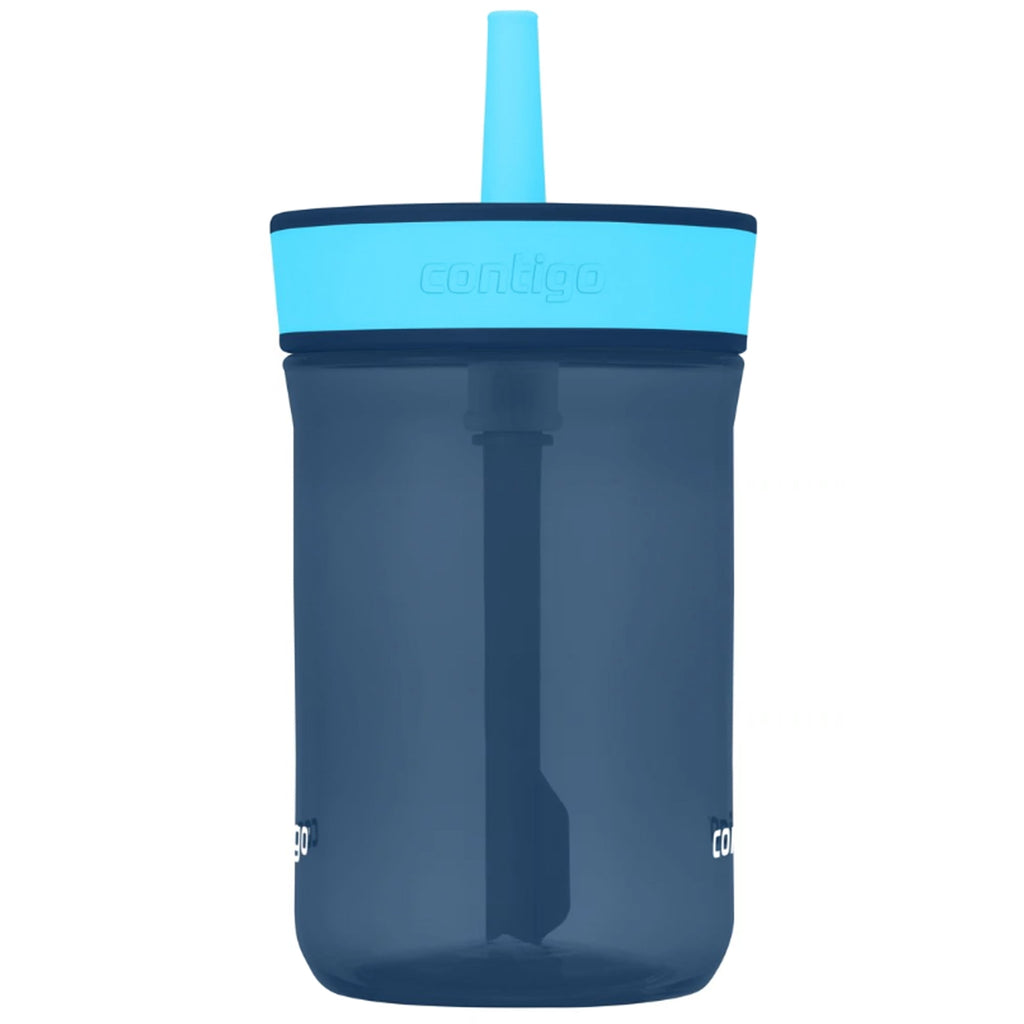 Contigo Kid's 14 oz. Leighton Tumbler with Straw - Juniper/Blue Forest