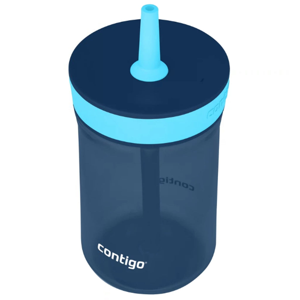 Contigo Kid's 14 oz. Leighton Tumbler with Straw - Juniper/Blue Forest