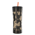 Contigo 20oz Shake &amp; Go Tumbler, Plastic with Straw, Licorice Cowhide Couture