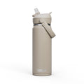 CamelBak Thrive™ Flip Straw Insulated Stainless Steel Water Bottle, 25 oz, Stone