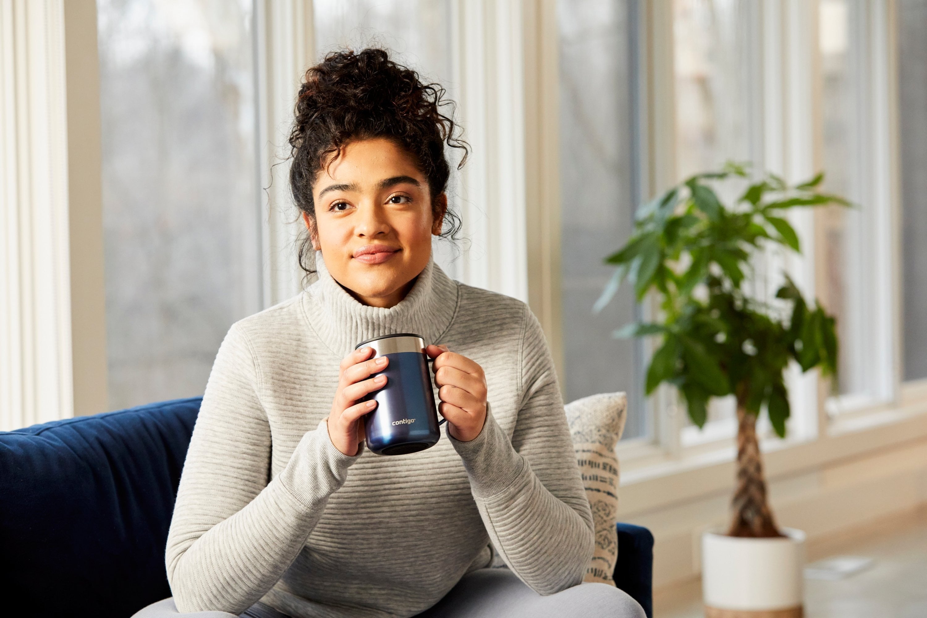 Contigo 14 oz. Streeterville Stainless Steel Mug - Blue Corn