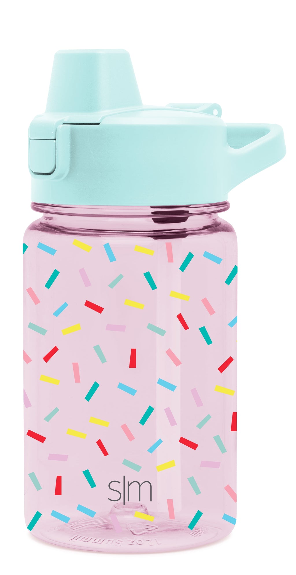 Simple Modern 12 fl oz Reusable Tritan Summit Water Bottle with Silicone Straw Lid | Birthday Cake