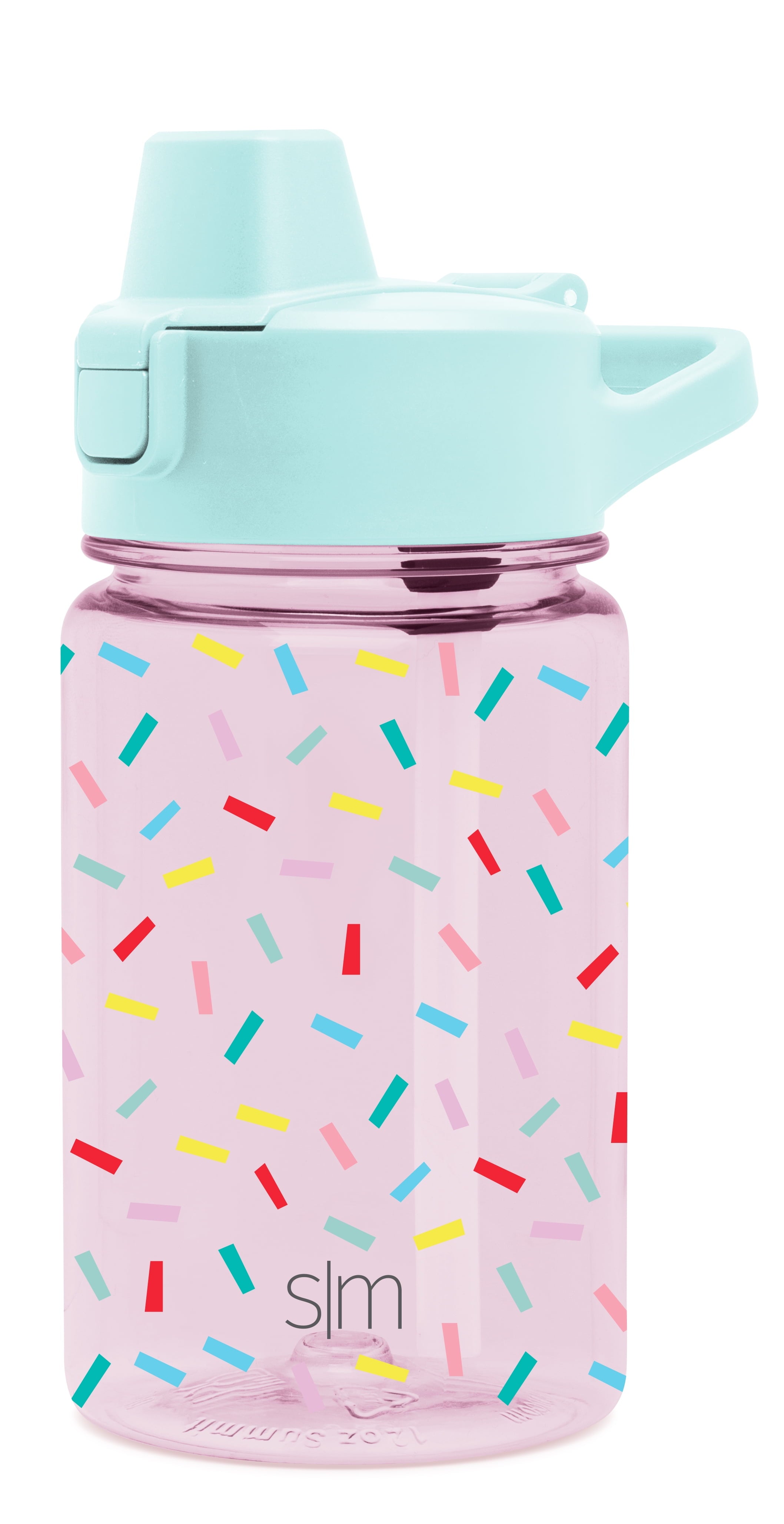 Simple Modern 12 fl oz Reusable Tritan Summit Water Bottle with Silicone Straw Lid | Birthday Cake