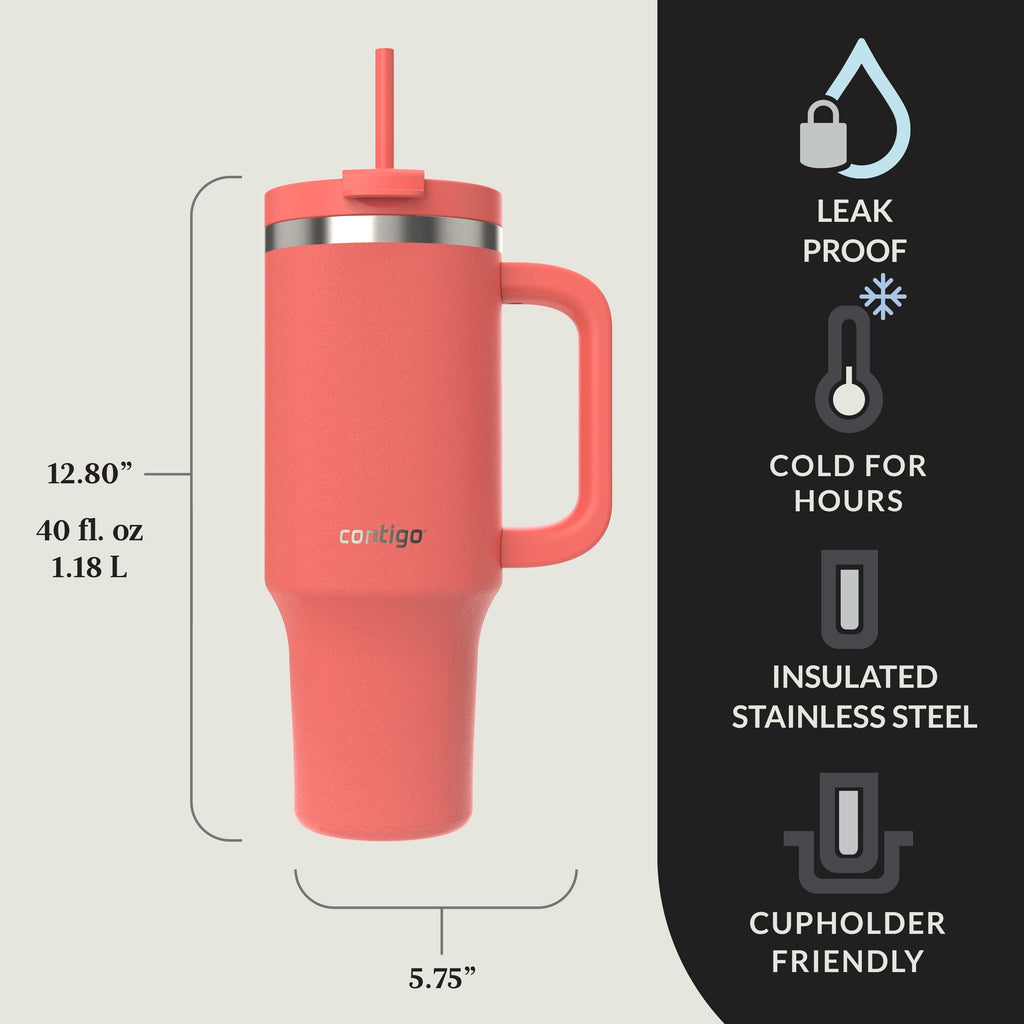 Contigo Streeterville Tumbler 40oz Inky Cap