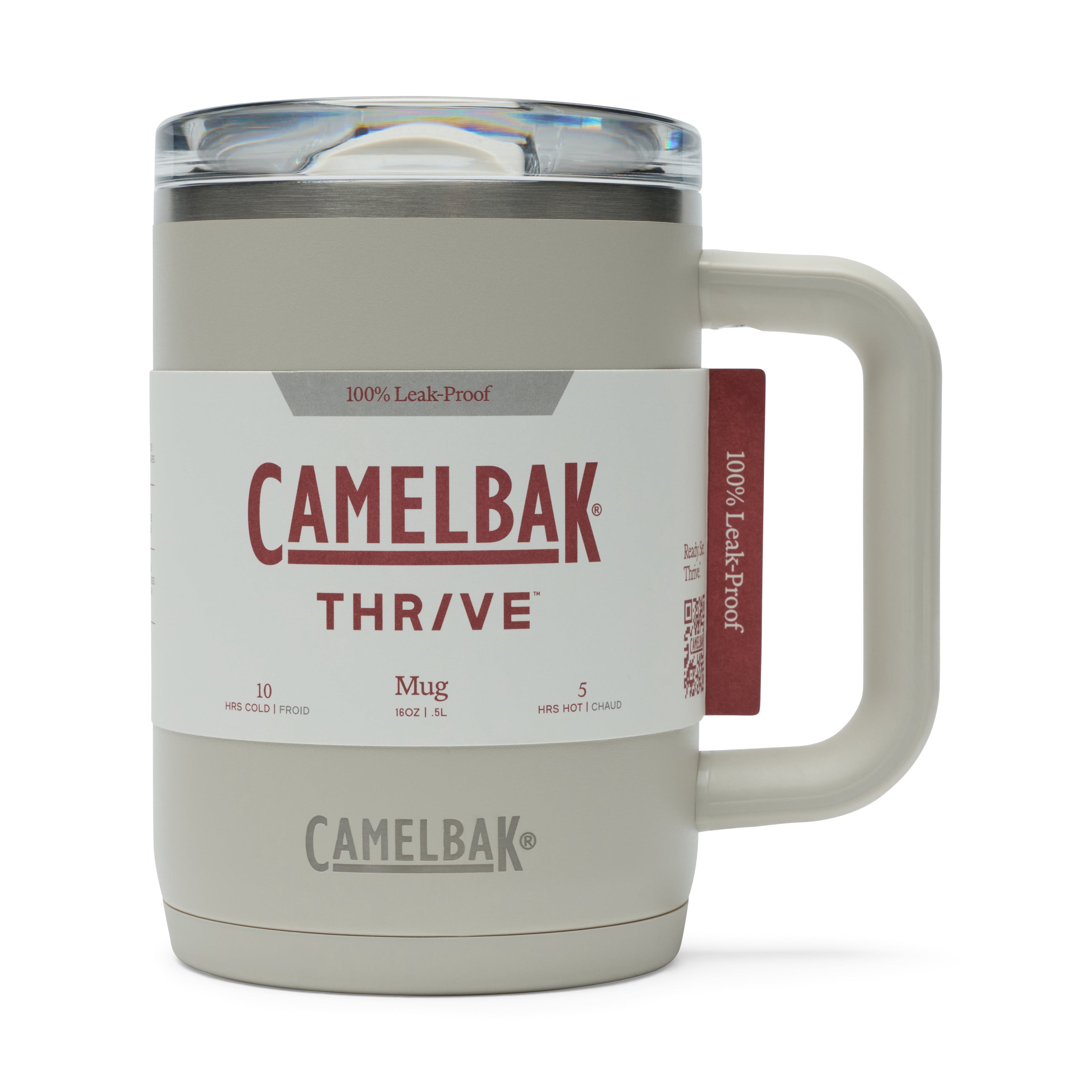 CamelBak Thrive 16oz Stainless Steel Leak-Proof Mug, Stone