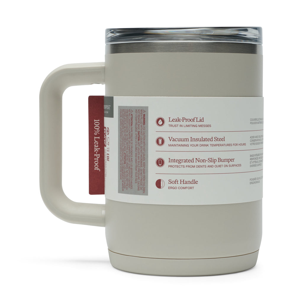 CamelBak Thrive 16oz Stainless Steel Leak-Proof Mug, Stone