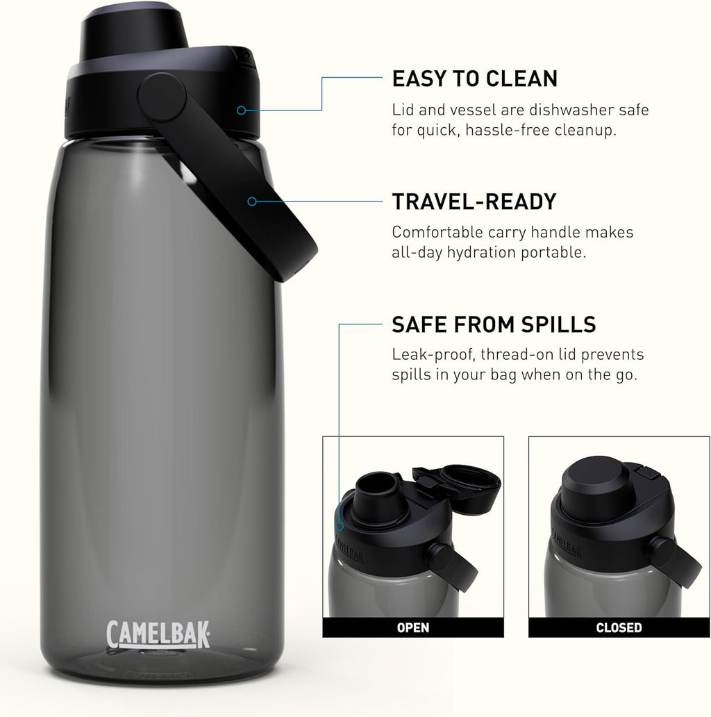 Camelbak Thrive Chug Water Bottle 32oz, Charcoal