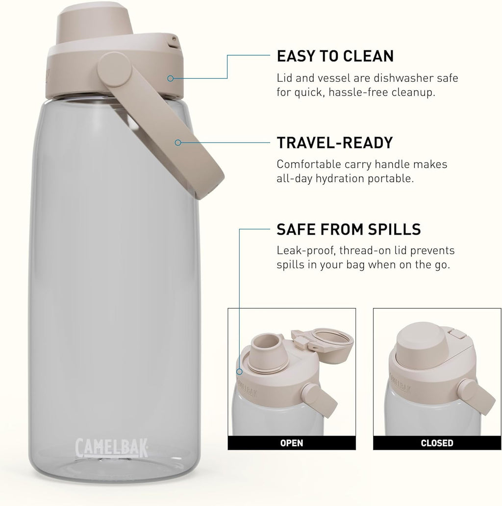 Camelbak Thrive Chug Water Bottle 32oz, Charcoal