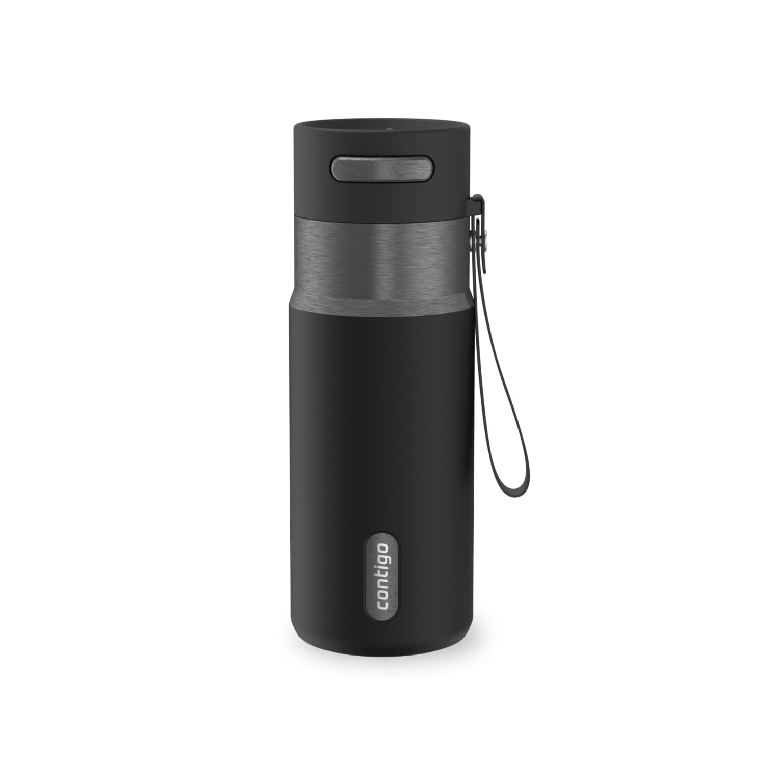Contigo AutoSeal 16 oz Leakproof Water Bottle with Carrying Strap