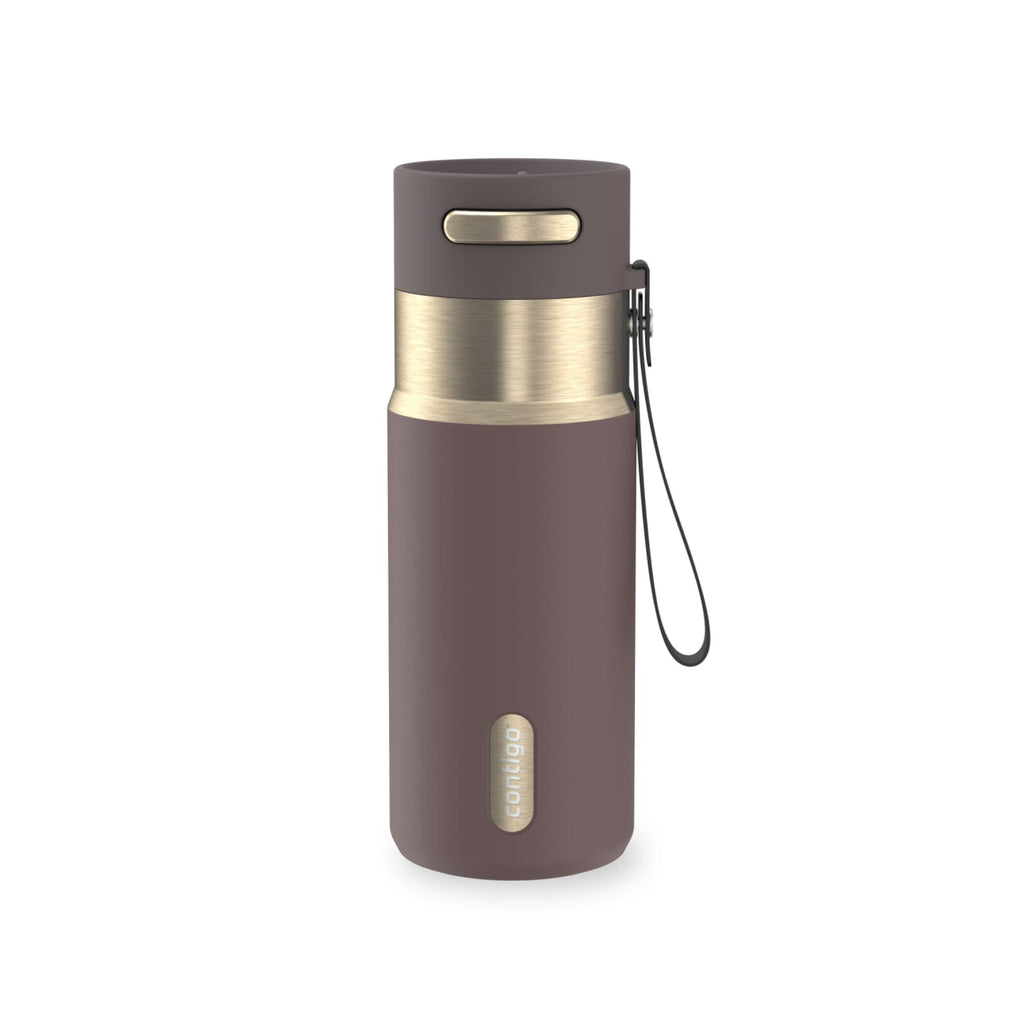 Contigo AutoSeal 16 oz Leakproof Water Bottle with Carrying Strap