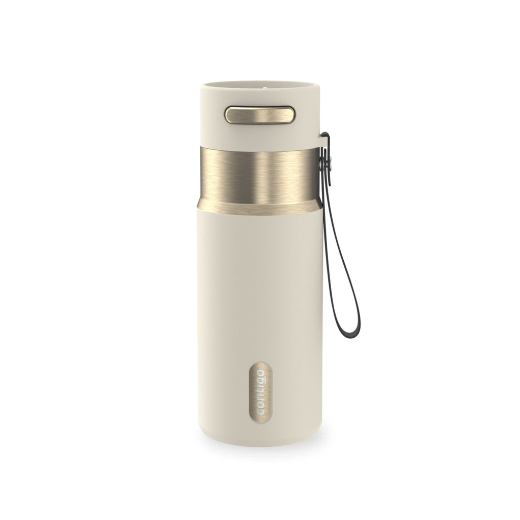 Contigo AutoSeal 16 oz Leakproof Water Bottle with Carrying Strap