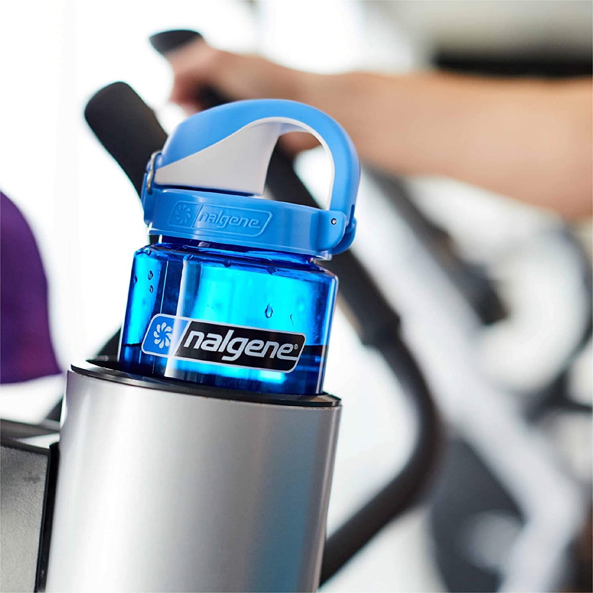 Nalgene Tritan OTF Water Bottle: 24oz, Glacial Blue