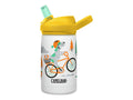 CamelBak Eddy+ Kids - Water bottle - Size 4.25 in x 2.91 in - Height 6.5 in - 12 fl.oz - biking dogs