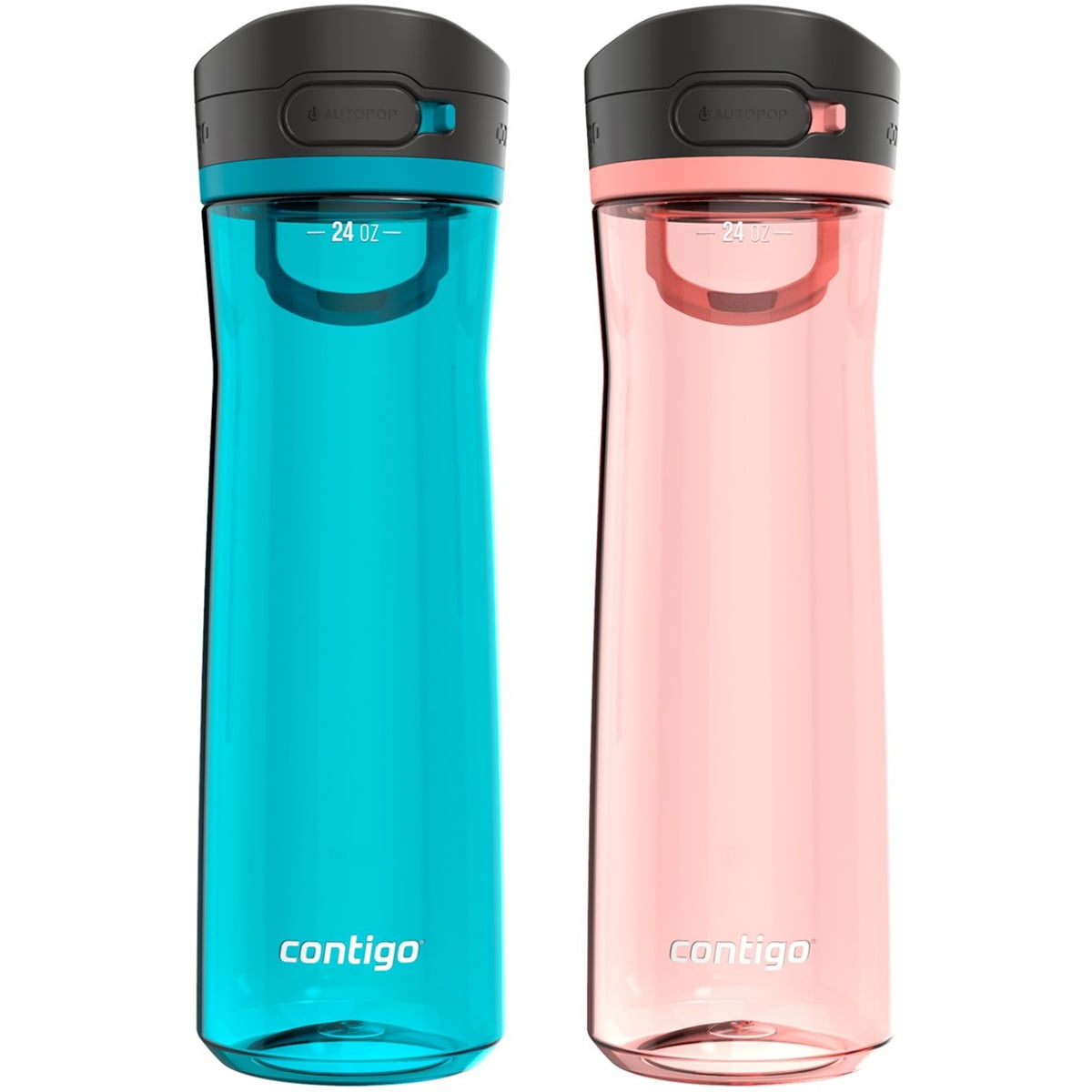 Contigo 24 oz. Jackson 2.0 Tritan Water Bottle 2-Pack - Jade Vine/Pineapple