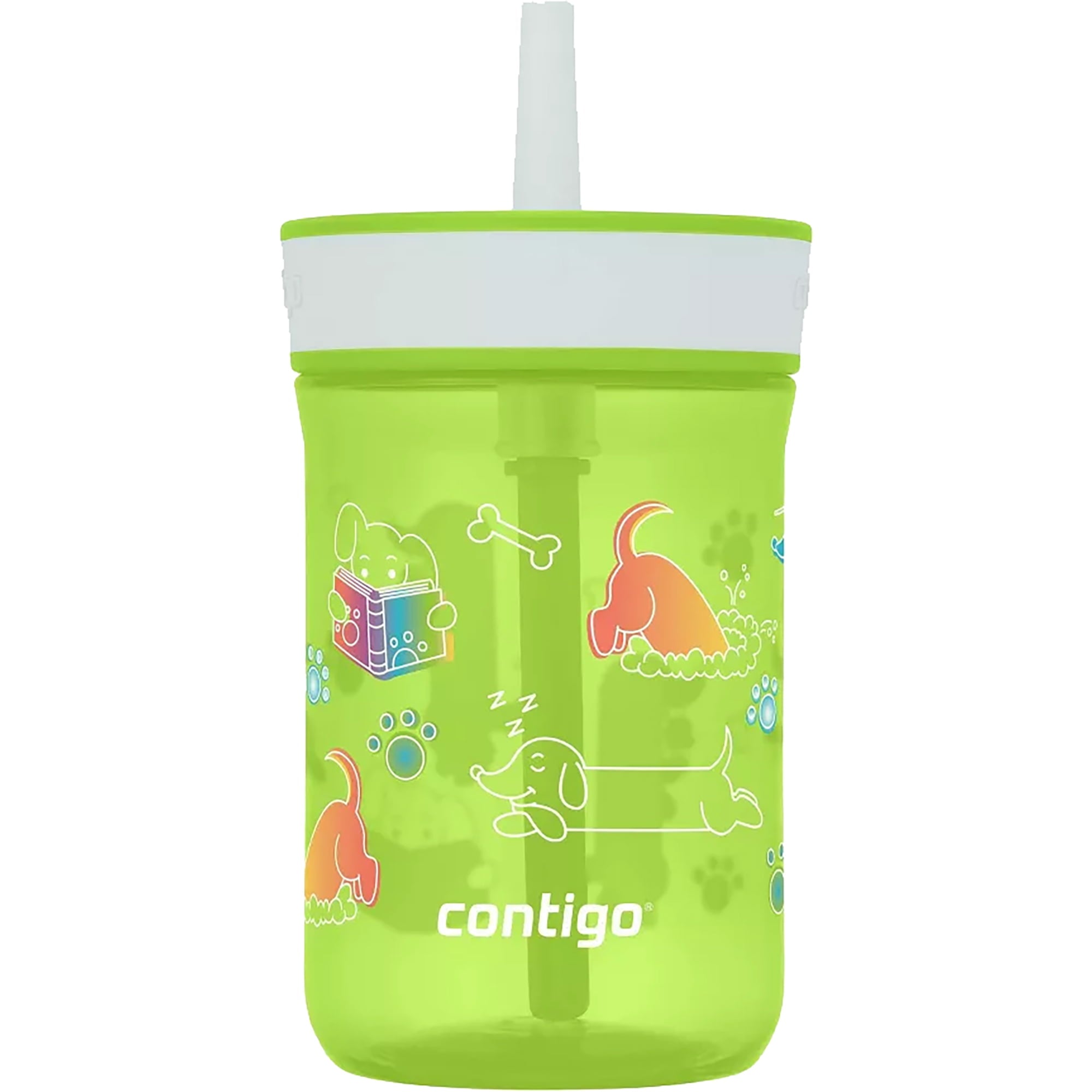 Contigo Kid's 14 oz. Leighton Tumbler with Straw - Juniper/Blue Forest