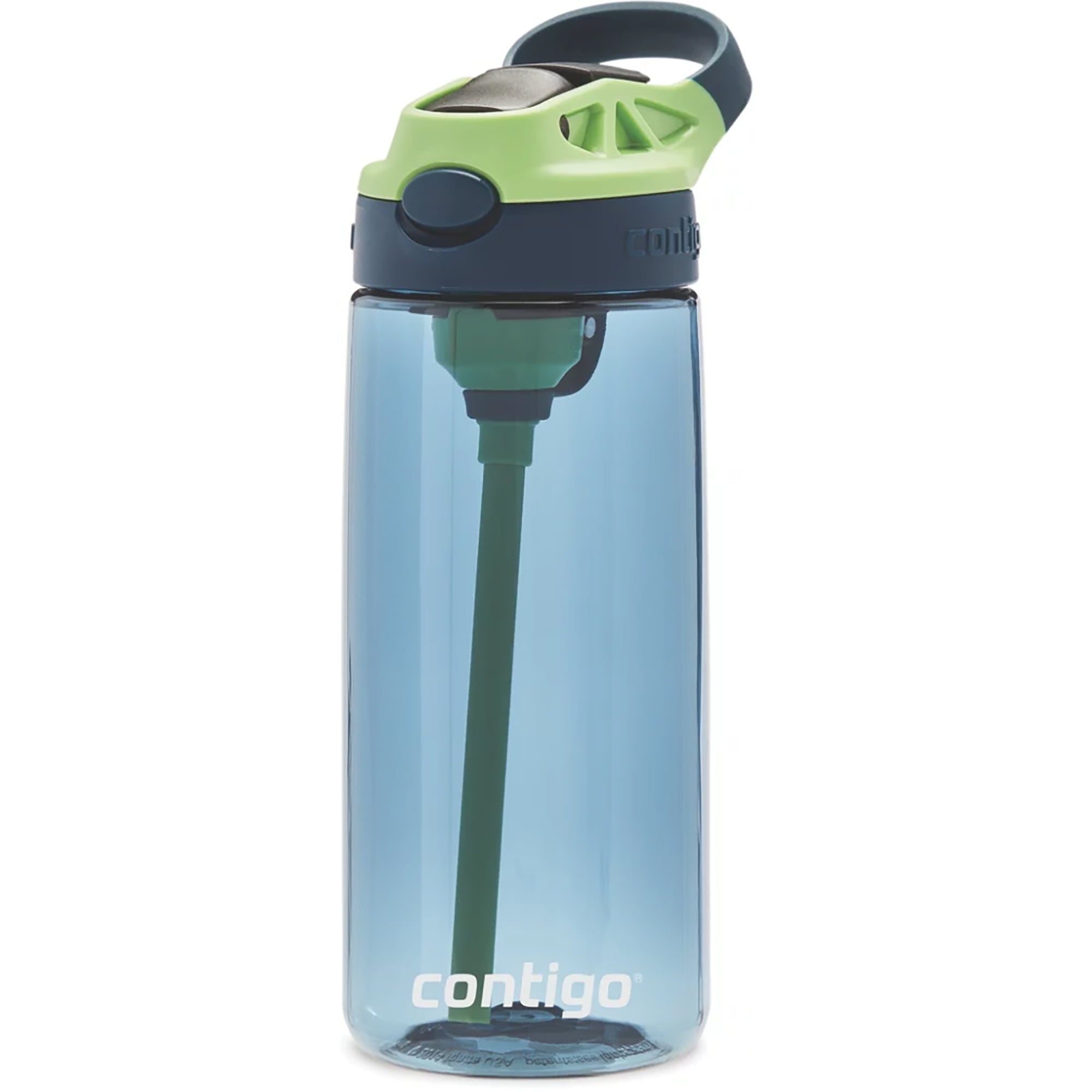 Contigo Kid's 20 oz. AutoSpout Straw Water Bottle - Juniper/Limelight