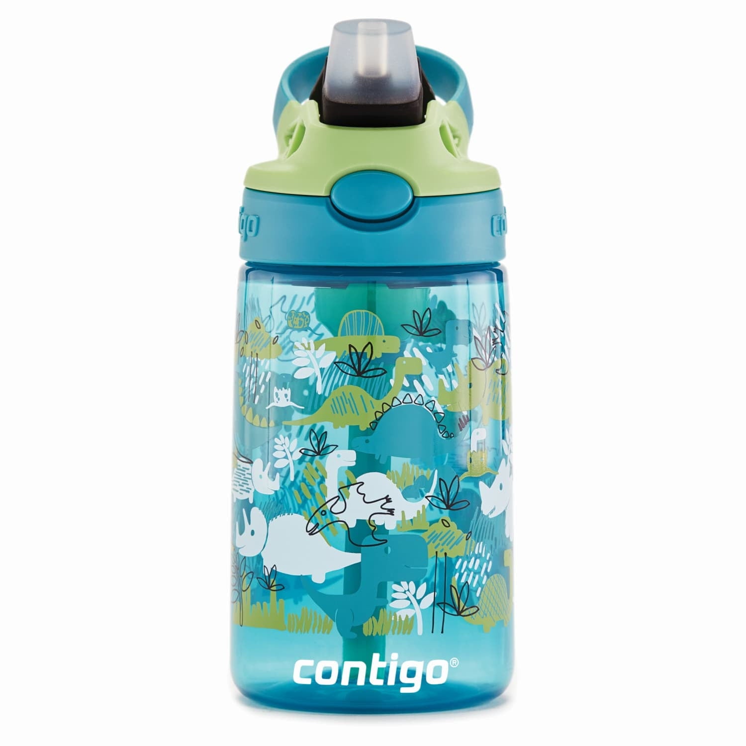 Contigo Kids Straw Water Bottle with AUTOSPOUT Lid, 14oz.