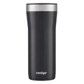 Contigo Streeterville Stainless Steel Tumbler with Plastic Straw and Splash-Proof Lid, Licorice, 32 fl. oz