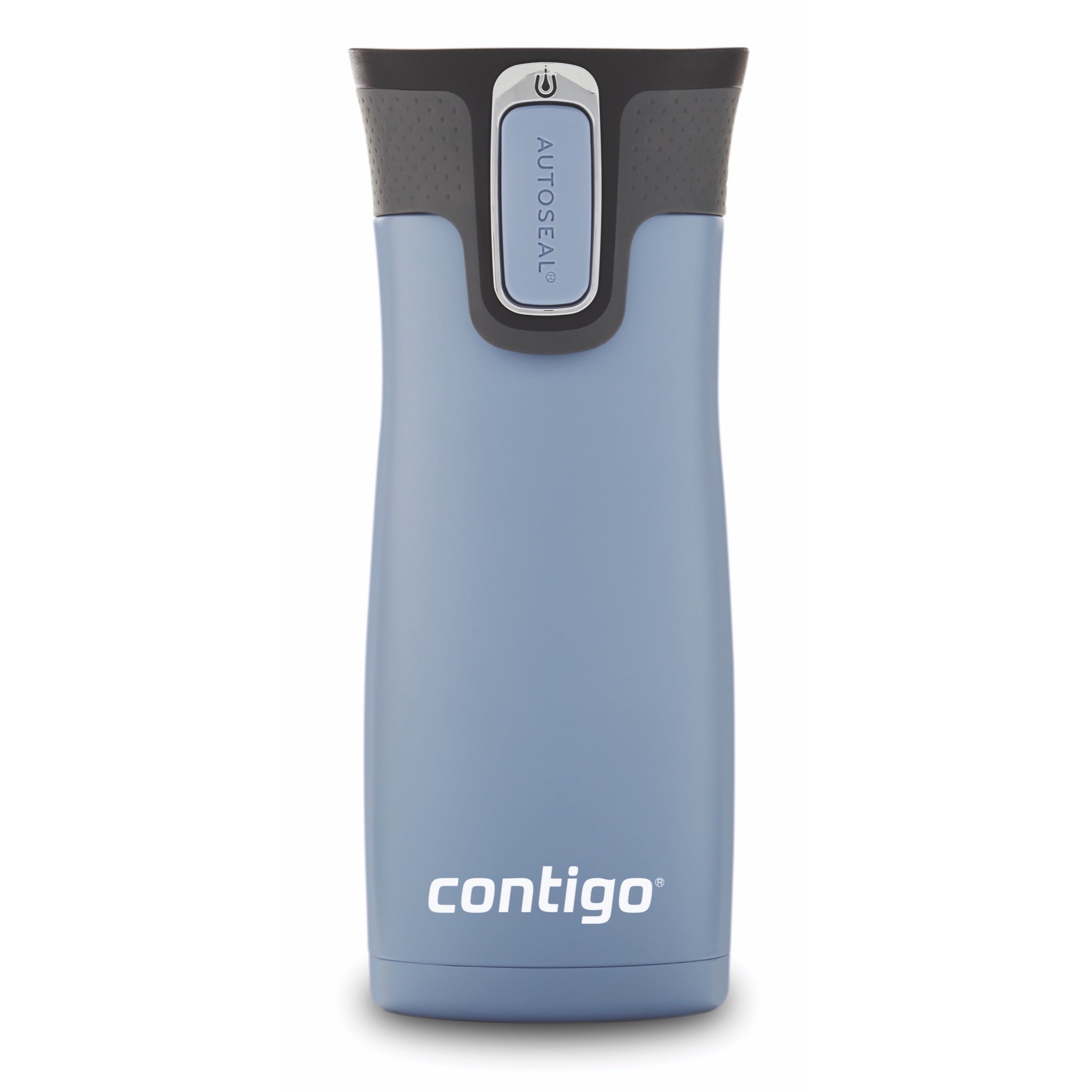 Contigo AUTOSEAL West Loop 2.0 Travel Mug, 16 oz., Stainless Steel with Black Button