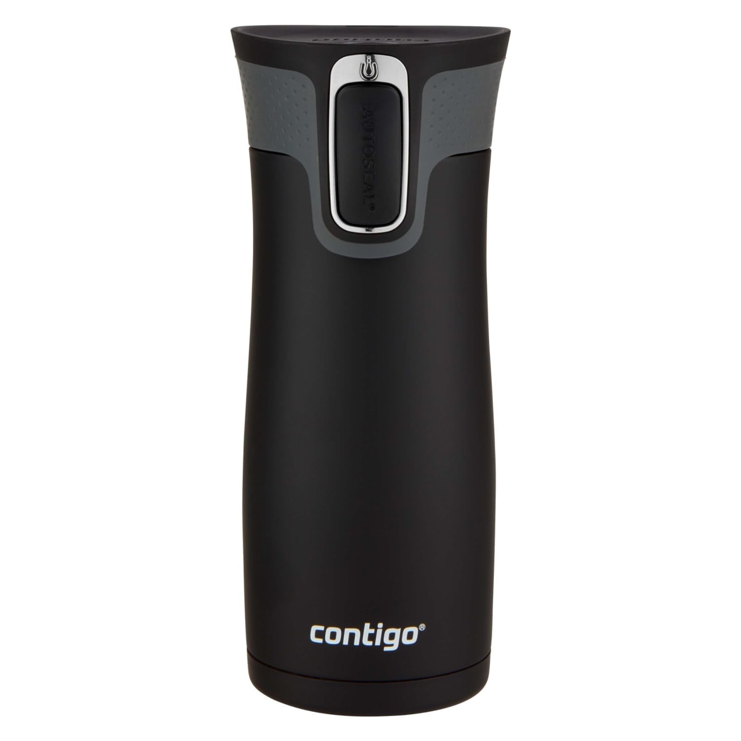 Contigo AUTOSEAL West Loop 2.0 Travel Mug, 16 oz., Stainless Steel with Black Button