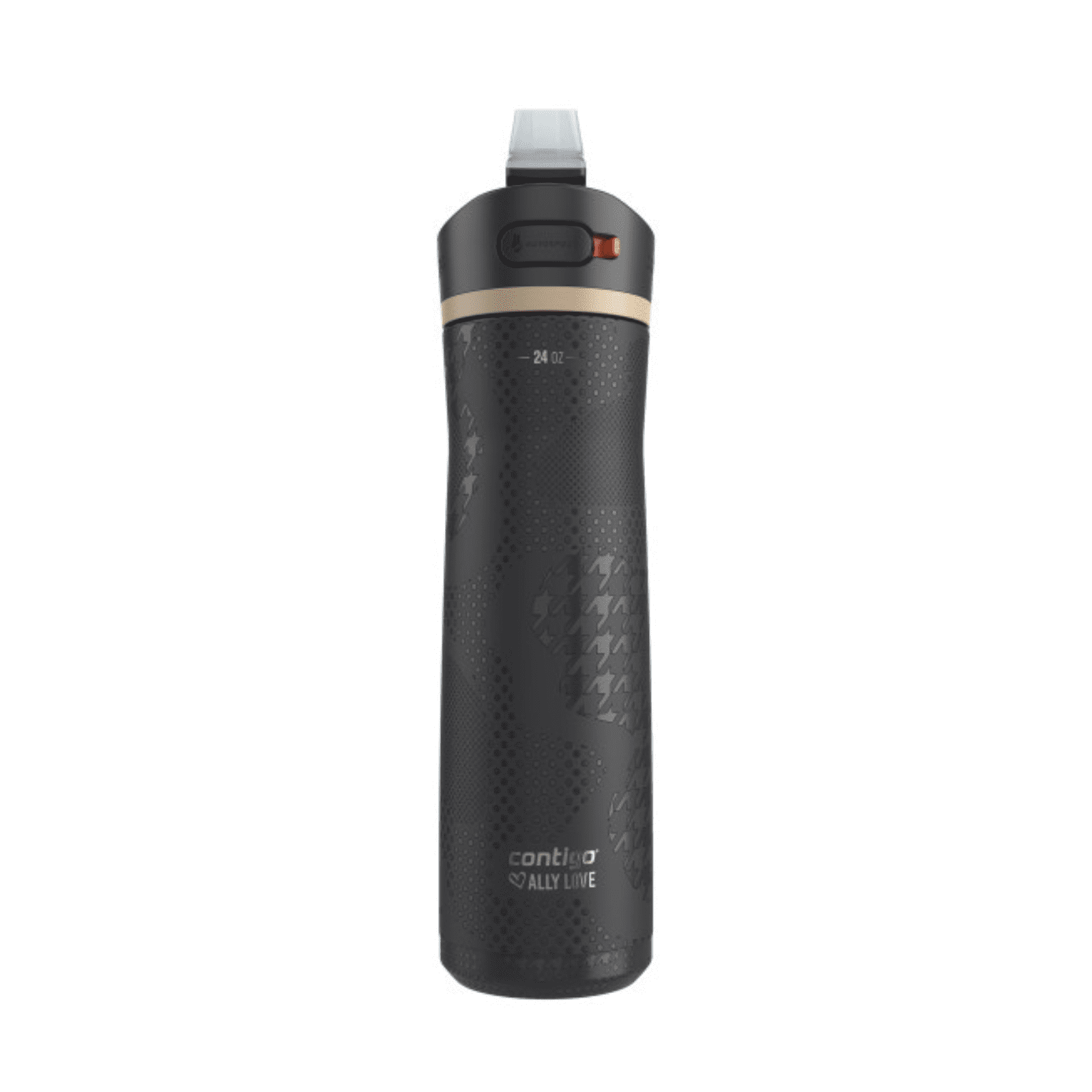 Contigo x Ally Love Ashland Chill 2.0 Stainless Steel Water Bottle with Autospout Lid, 24 oz, Oatmilk