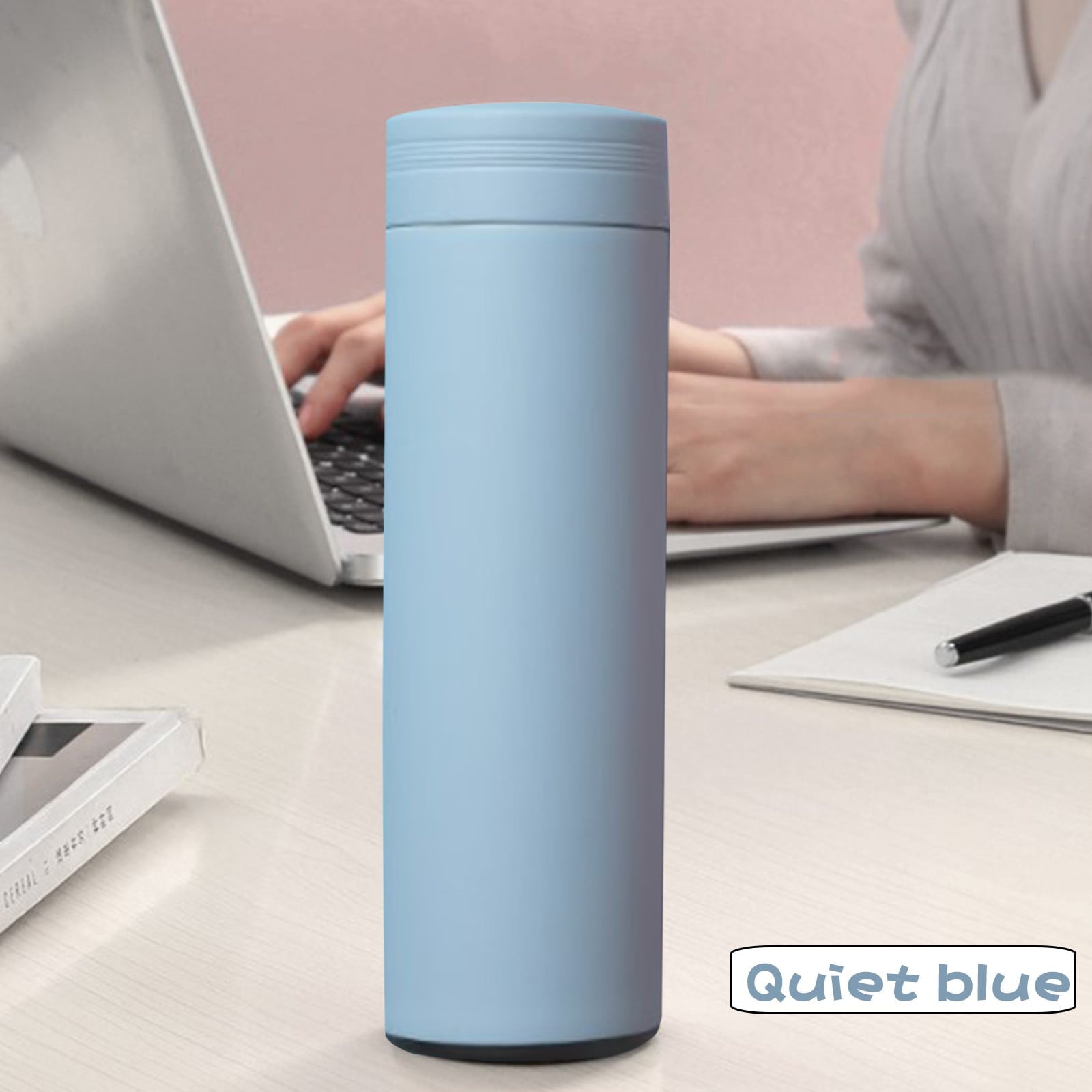 Stainless Steel Insulation Cup Cute Mini Portable Children Student Water Bottle Coffee Travel Mug LED Temperature Display Double Walled Vacuum Long Lasting Insulation