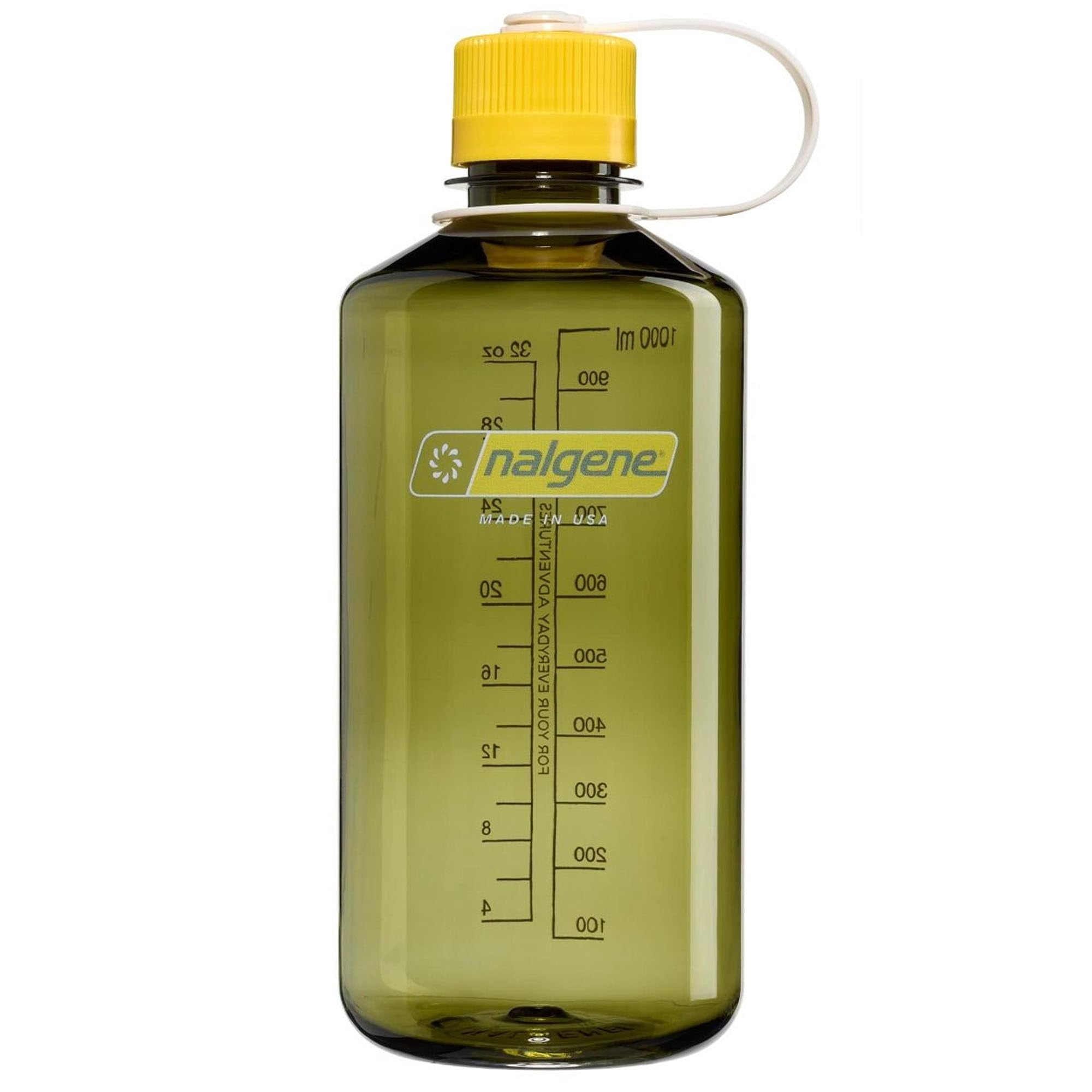 Nalgene Sustain 32 oz Narrow Mouth Plastic Water Bottle
