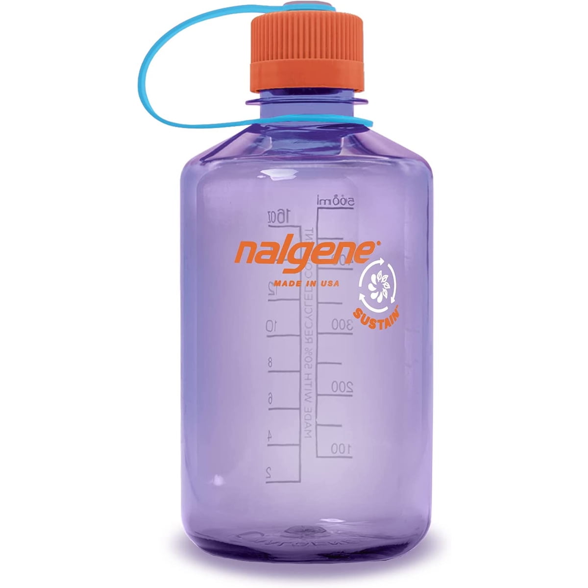 Nalgene Sustain 16 oz. Narrow Mouth Water Bottle - Cornflower Blue