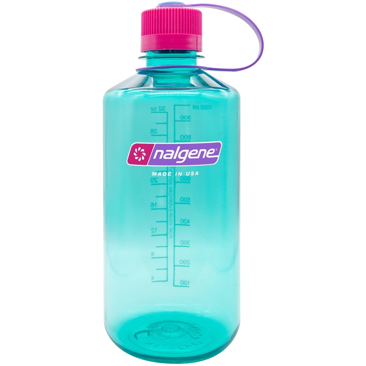 Nalgene Sustain 32 oz Narrow Mouth Plastic Water Bottle